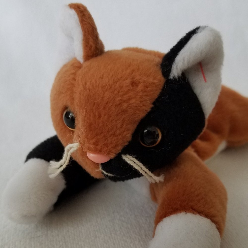 TY Beanie Babies Chip The Cat #4121 1996, Vintage, Collectible, Retired